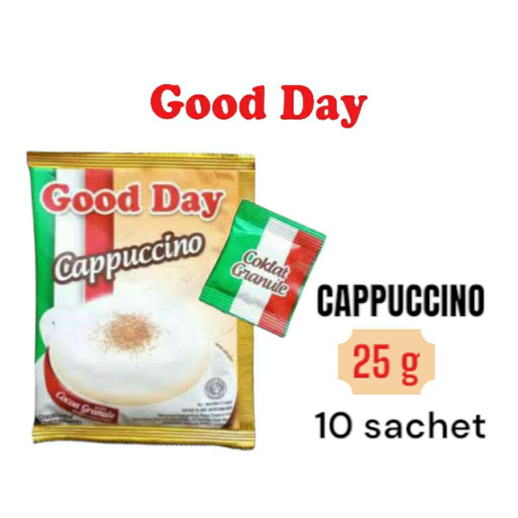 

GOOD DAY CAPPUCCINO 1 renteng