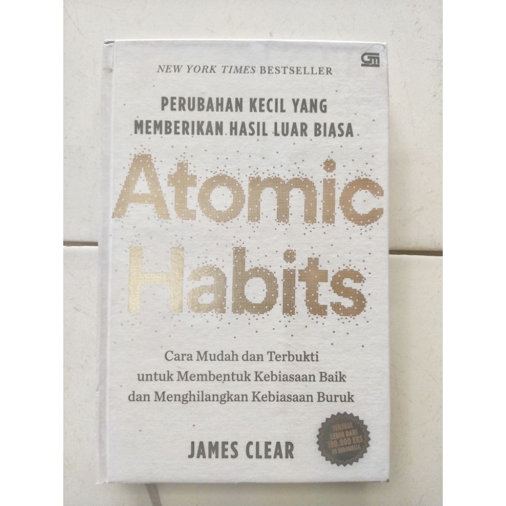 Buku Preloved Atomic Habits(Hardcover)