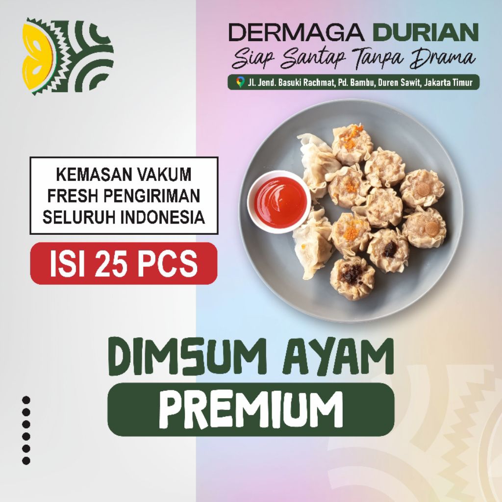 DIMSUM AYAM HALAL / DIMSUM AYAM ORIGINAL / DIMSUM PREMIUM