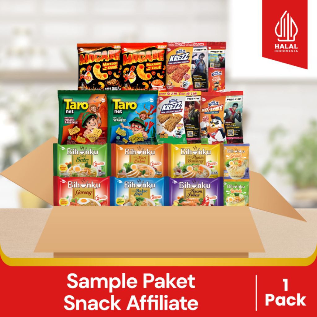

Sample Paket Snack Affiliate