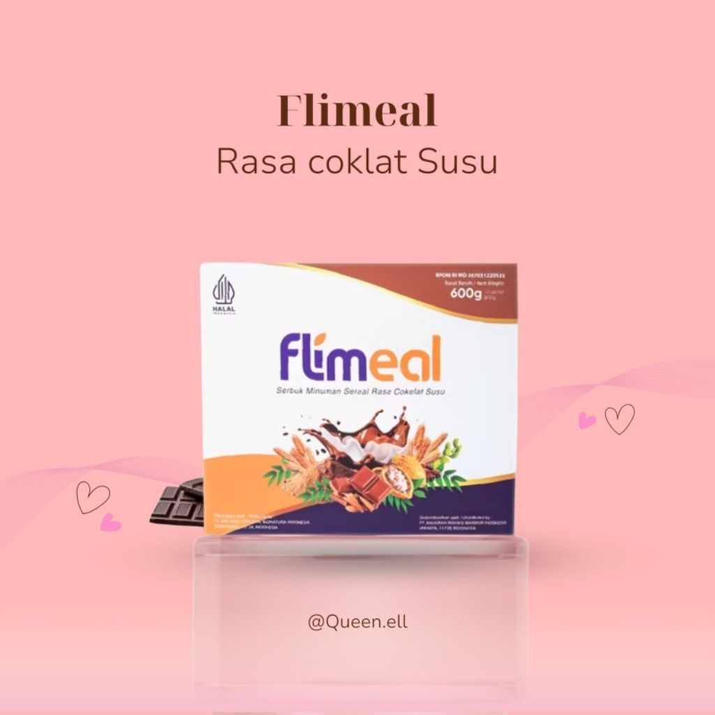 

( Queen.ell ) - Flimeal 1 box coklat susu
