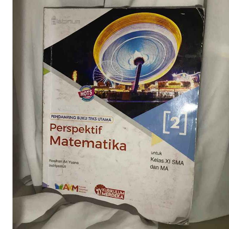 (Preloved) Perspektif Matematika Kelas XI Platinum/Buku Paket MTK Kelas 11 Kurikulum Merdeka/MTK Kel