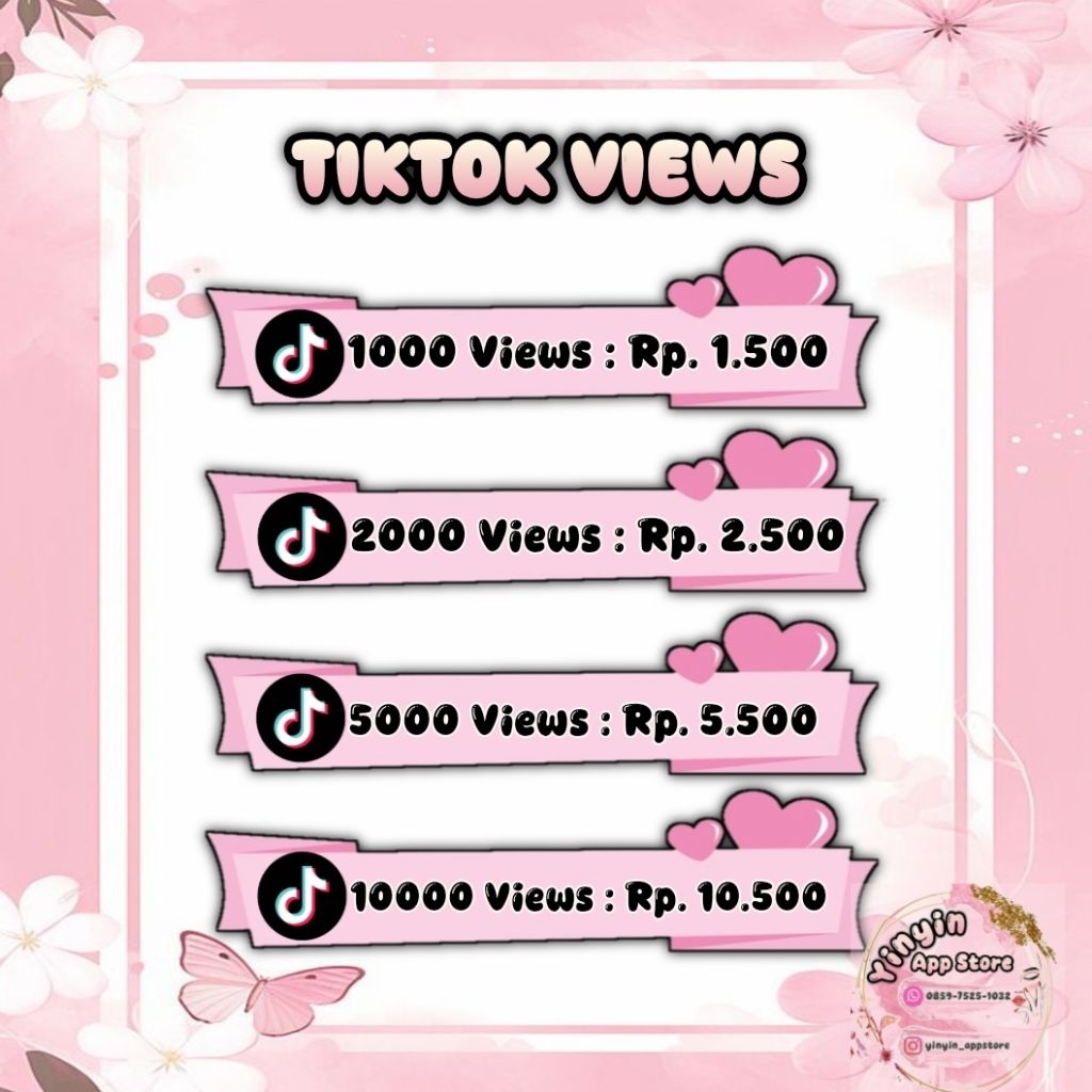 TIKTOK VIEW PERMANEN | NO DROP