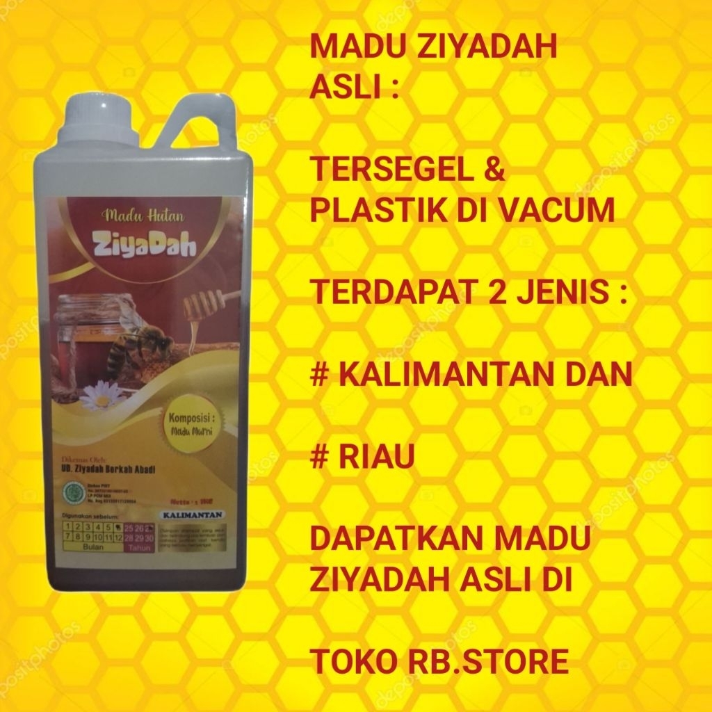 

MADU HUTAN ZIYADAH,100% ORIGINAL(FREE KARDUS+FREGILE)