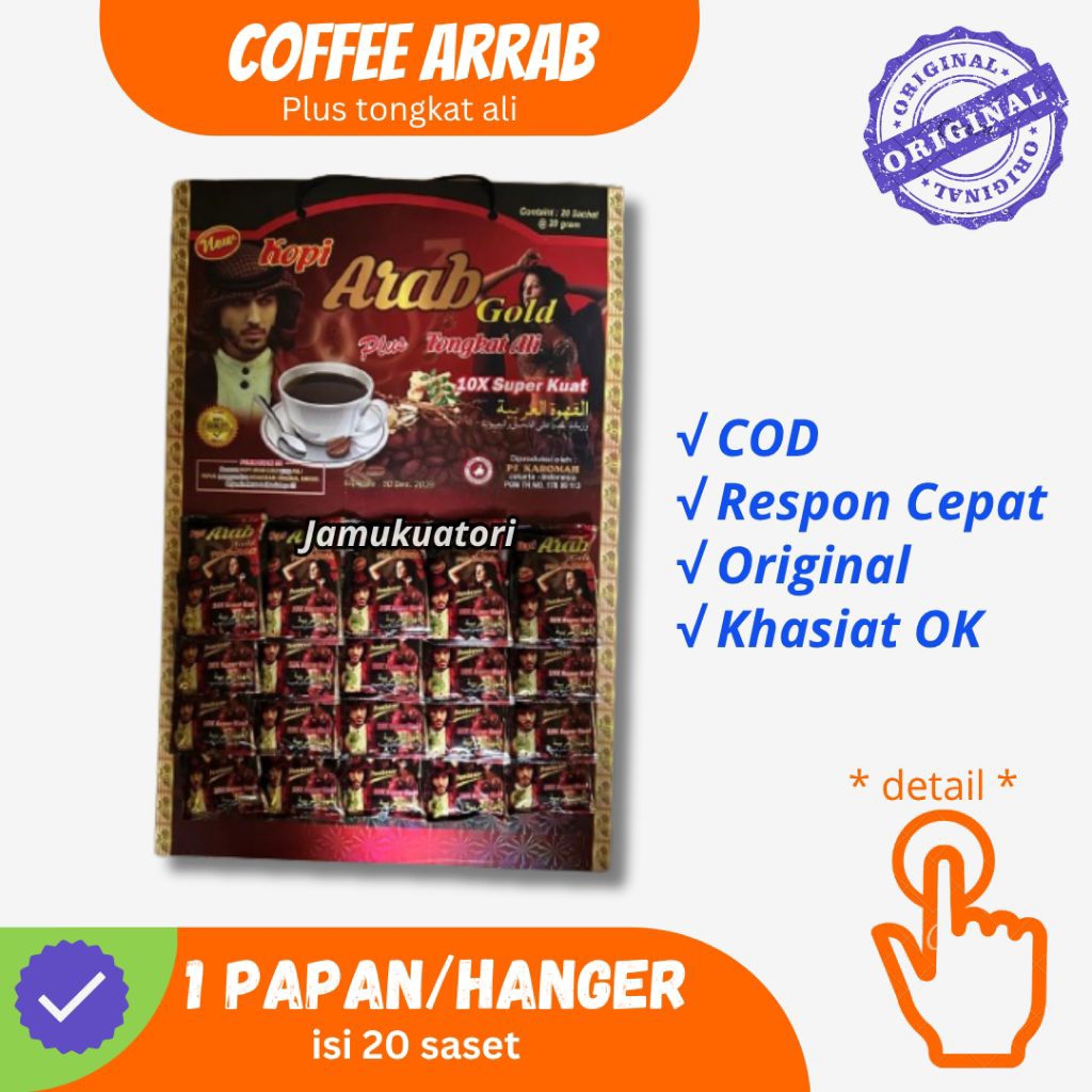 

kopi kurma arab 1 papan isi 20 saset