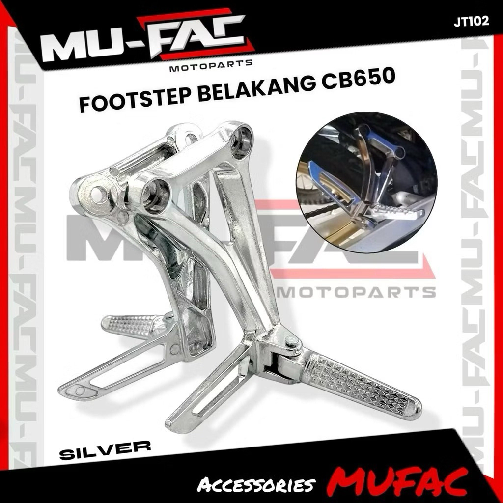 Step Belakang / FootStep CB650 Mufac Pijakan Kaki Belakang CB650 / CBR650