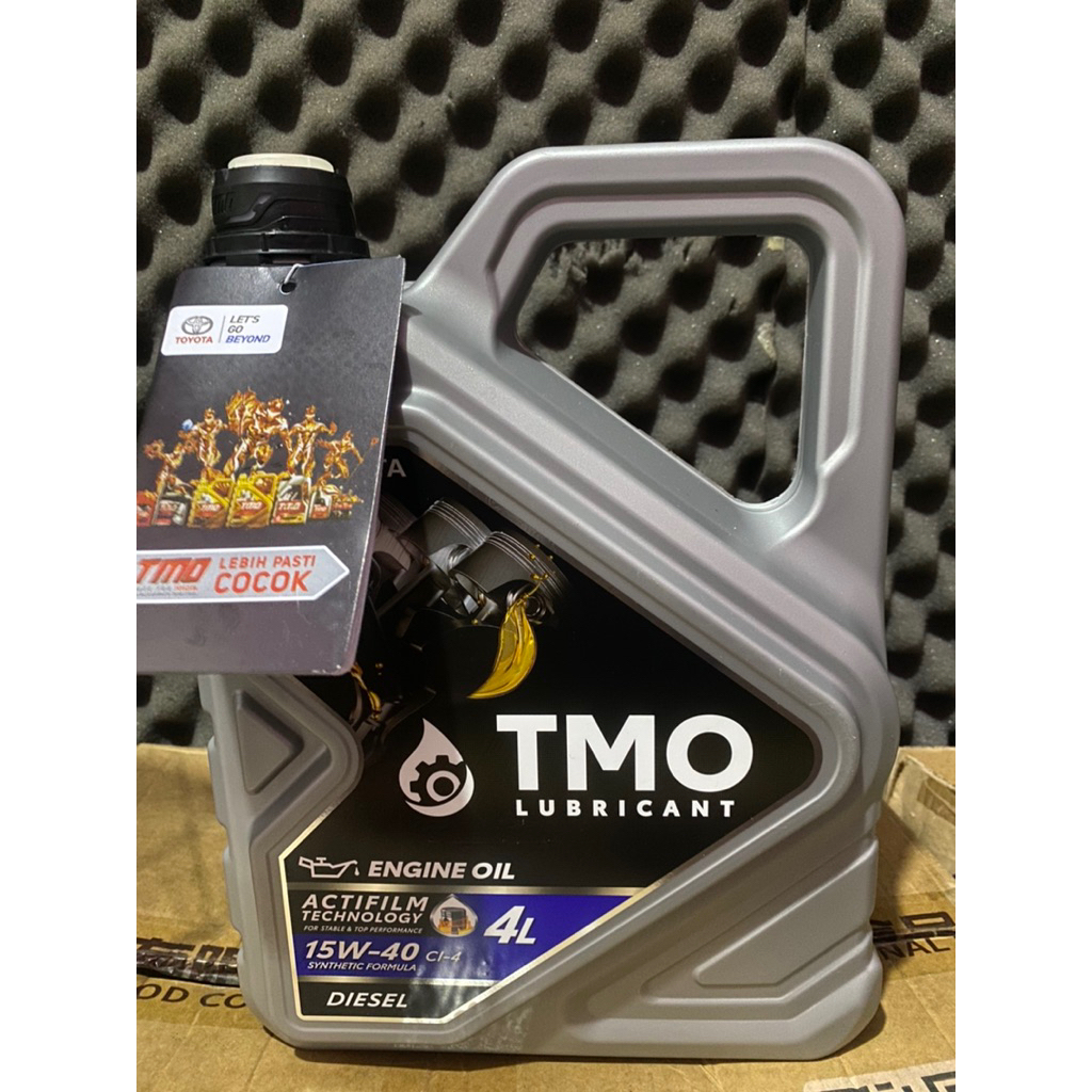 Baru Oli Toyota TMO Diesel 15W-40 (4 Liter) // oli tmo disel solar 4L 4 lt 15w40 15w 40