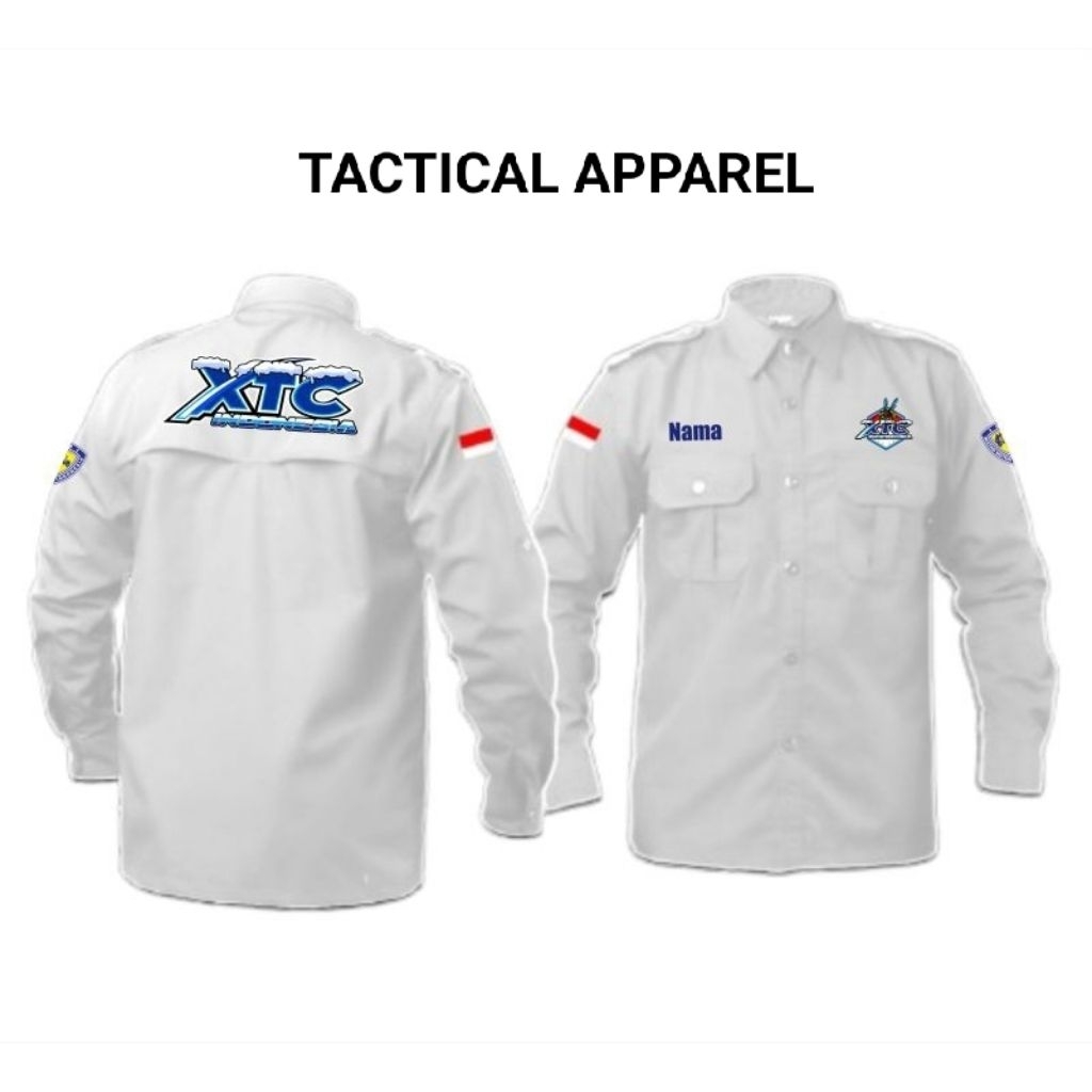 Kemeja PDH Lengan Panjang XTC