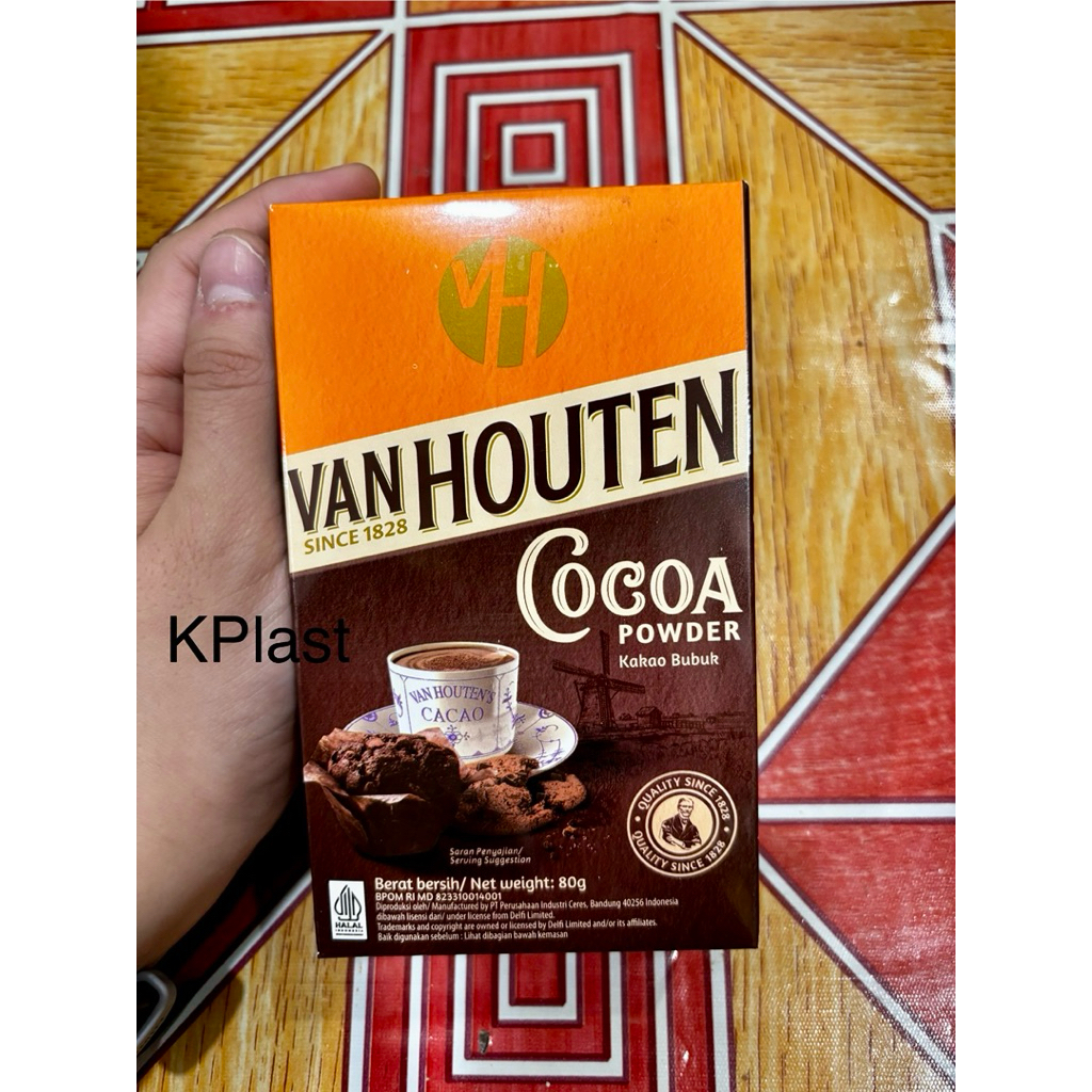 

Cocoa Powder Van Houten 80 gram / Bubuk Kakao Van Houten 80 gram