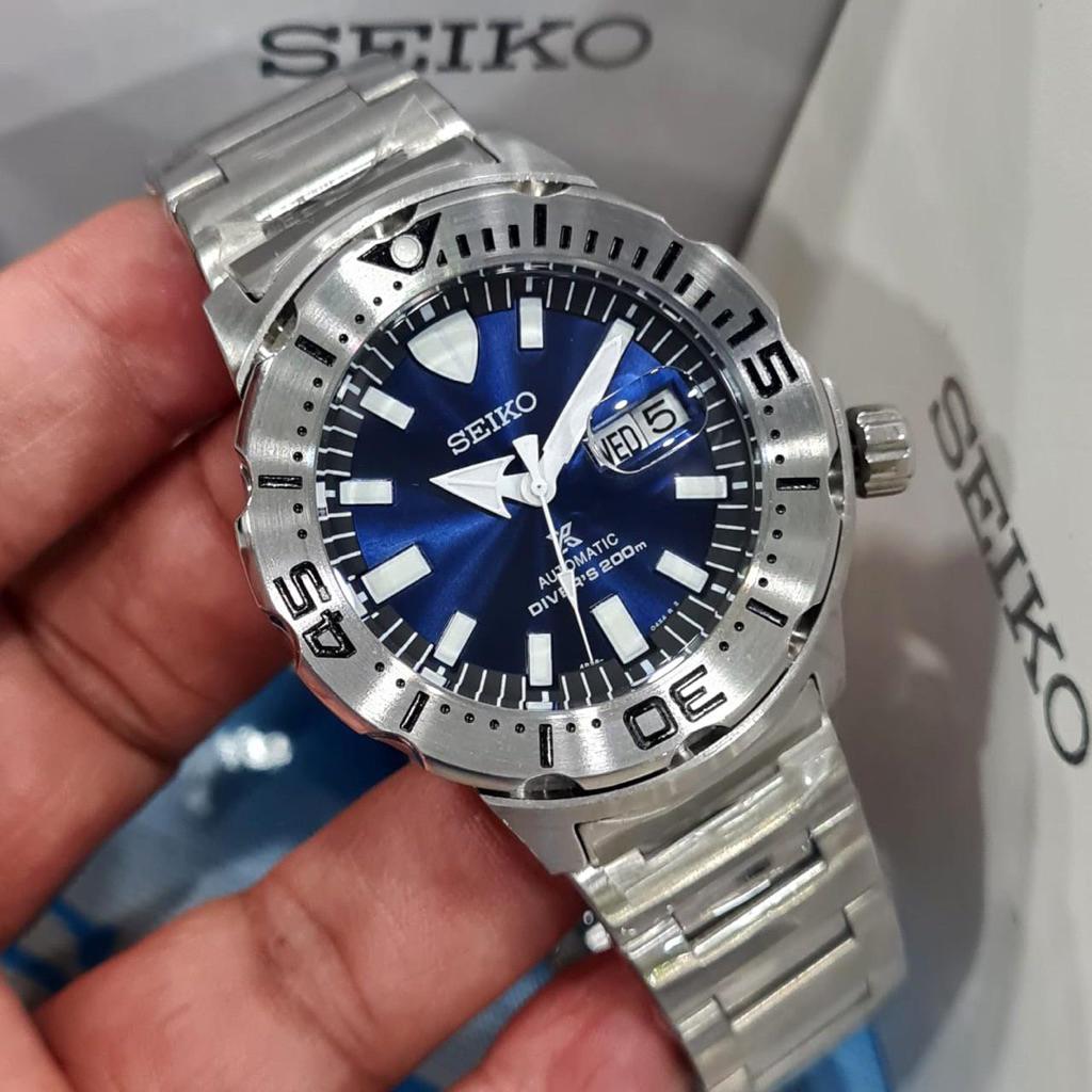 Jam Tangan Pria Seiko Prospex Diver Monster Automatic