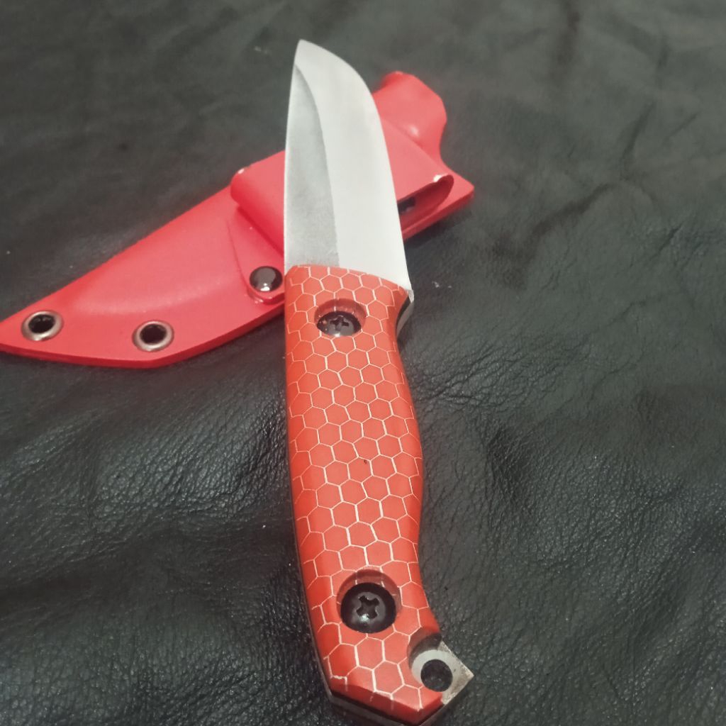 Bushcraft Knife bahan baja bohler N695