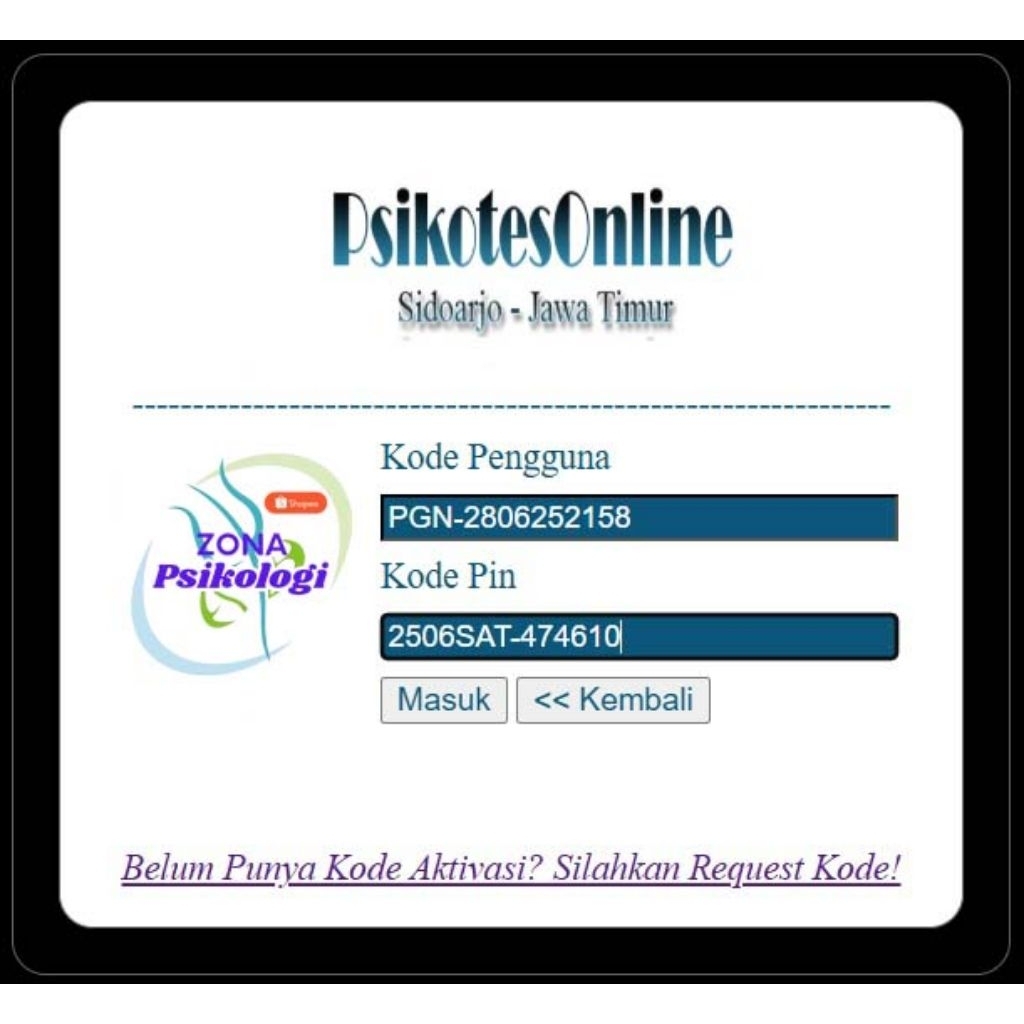 Psikotes Online Murah - Cepat, Akurat & Langsung Keluar Hasil