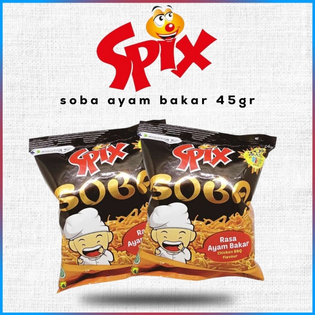 

Spix Soba rasa ayam bakar 45gr