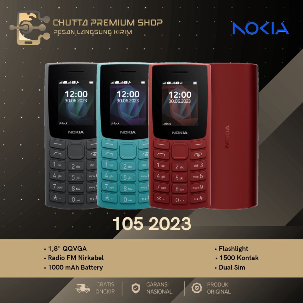 Nokia 105 (2023) - Feature Phone