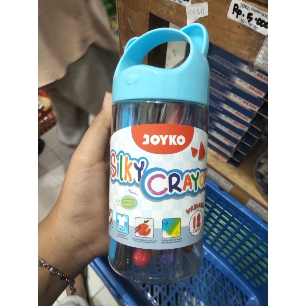 

silky crayon joyko isi 12