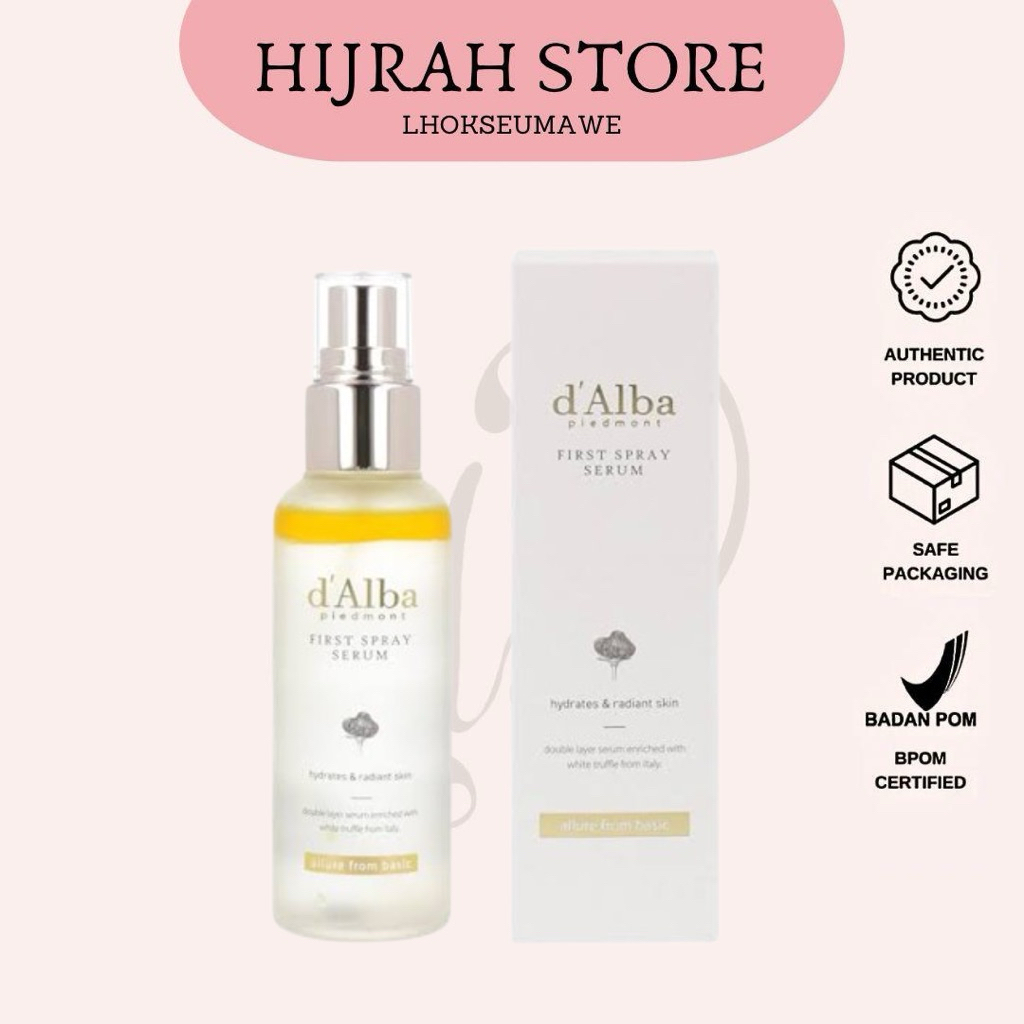 HIJRAH STORE D'ALBA FIRST SPRAY SERUM