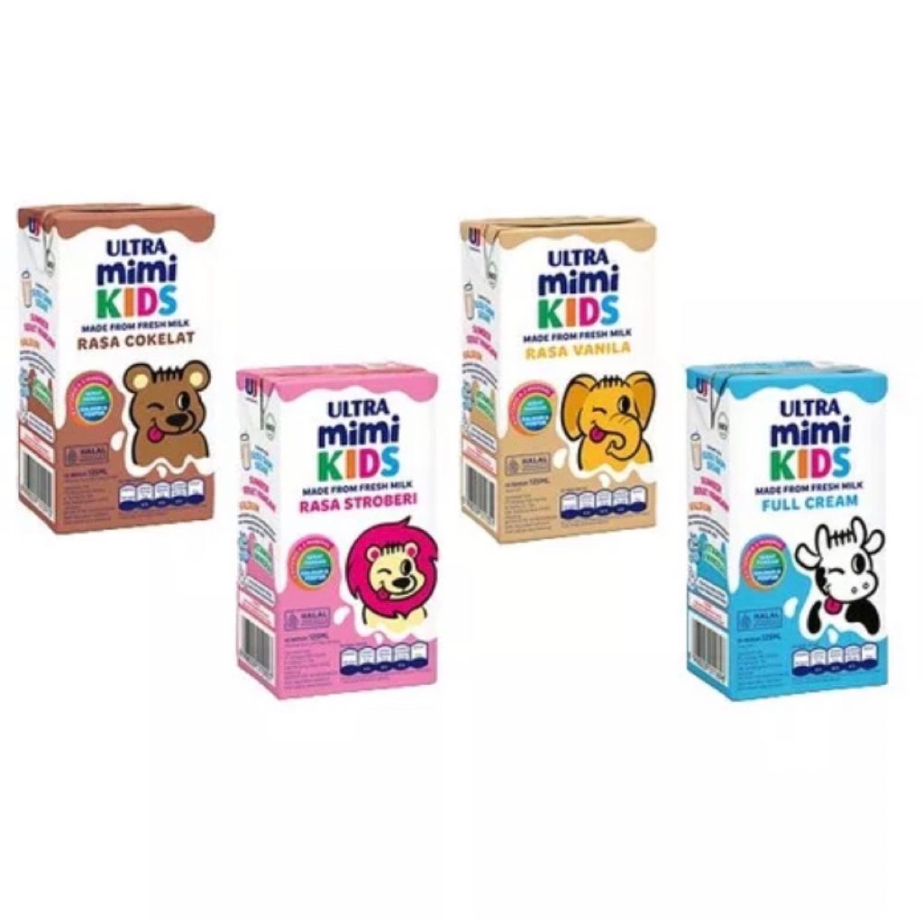 

[Dusan] Ultra Mimi SUSU UHT 125 ML x 40 Pcs