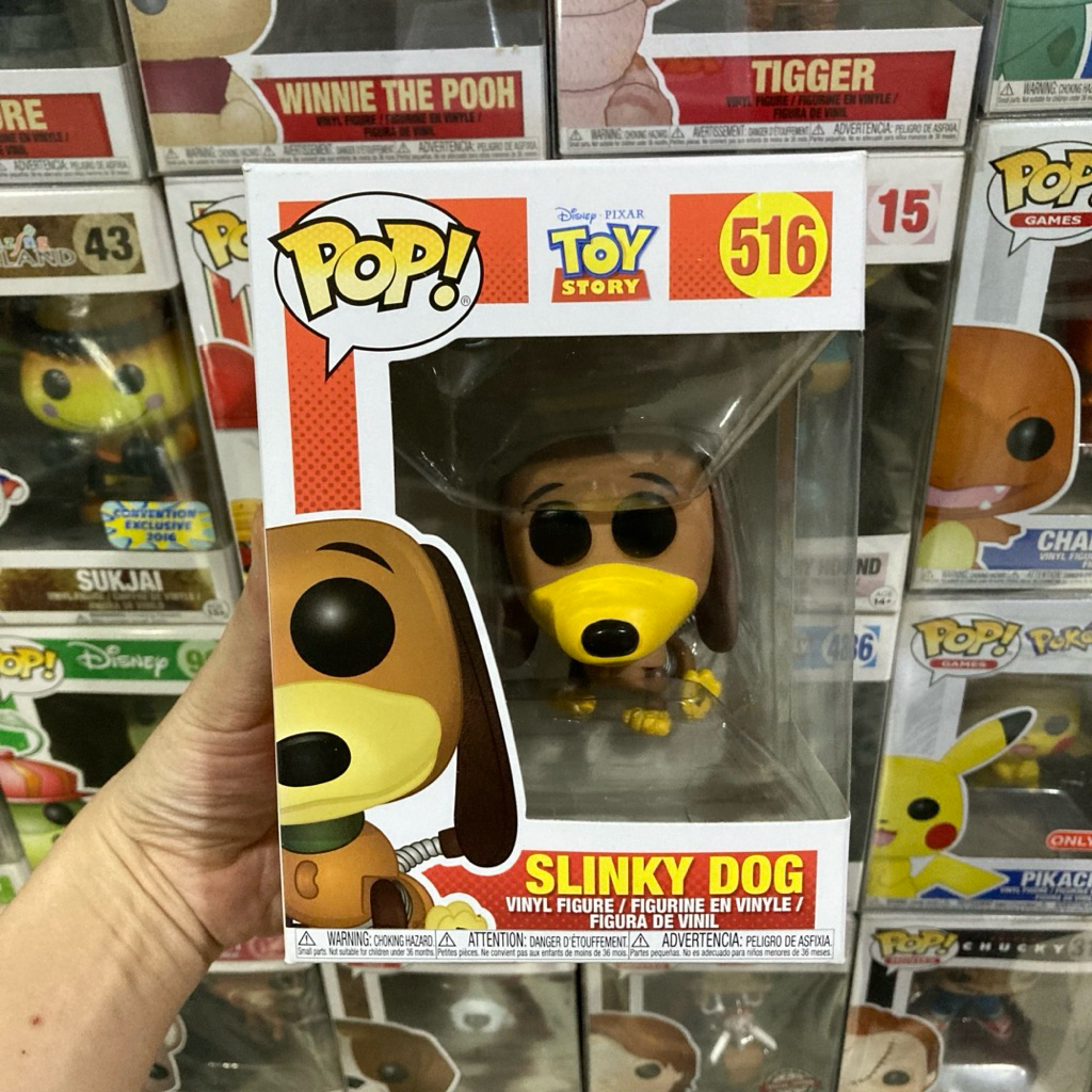 Original funko pop slinky dog toy story