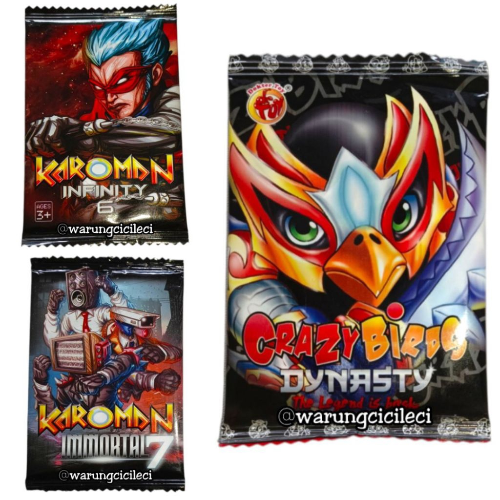 MAINAN PUZZLE KAROMAN / CRAZY BIRD DYNASTY / KAROMAN INFINITY 6 / KAROMAN IMMORTAL 7 (1pc)