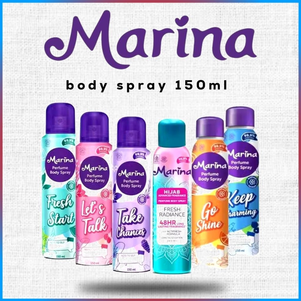 PROMO  PARFUM MARINA BODY SPRAY 150ML