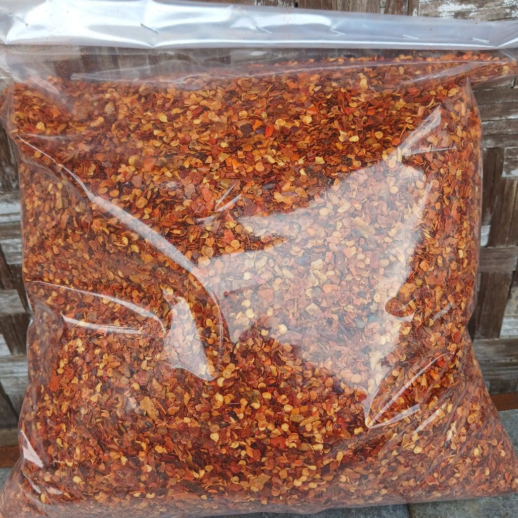 

Cabe Bubuk Plek kering Kemasan 250gr