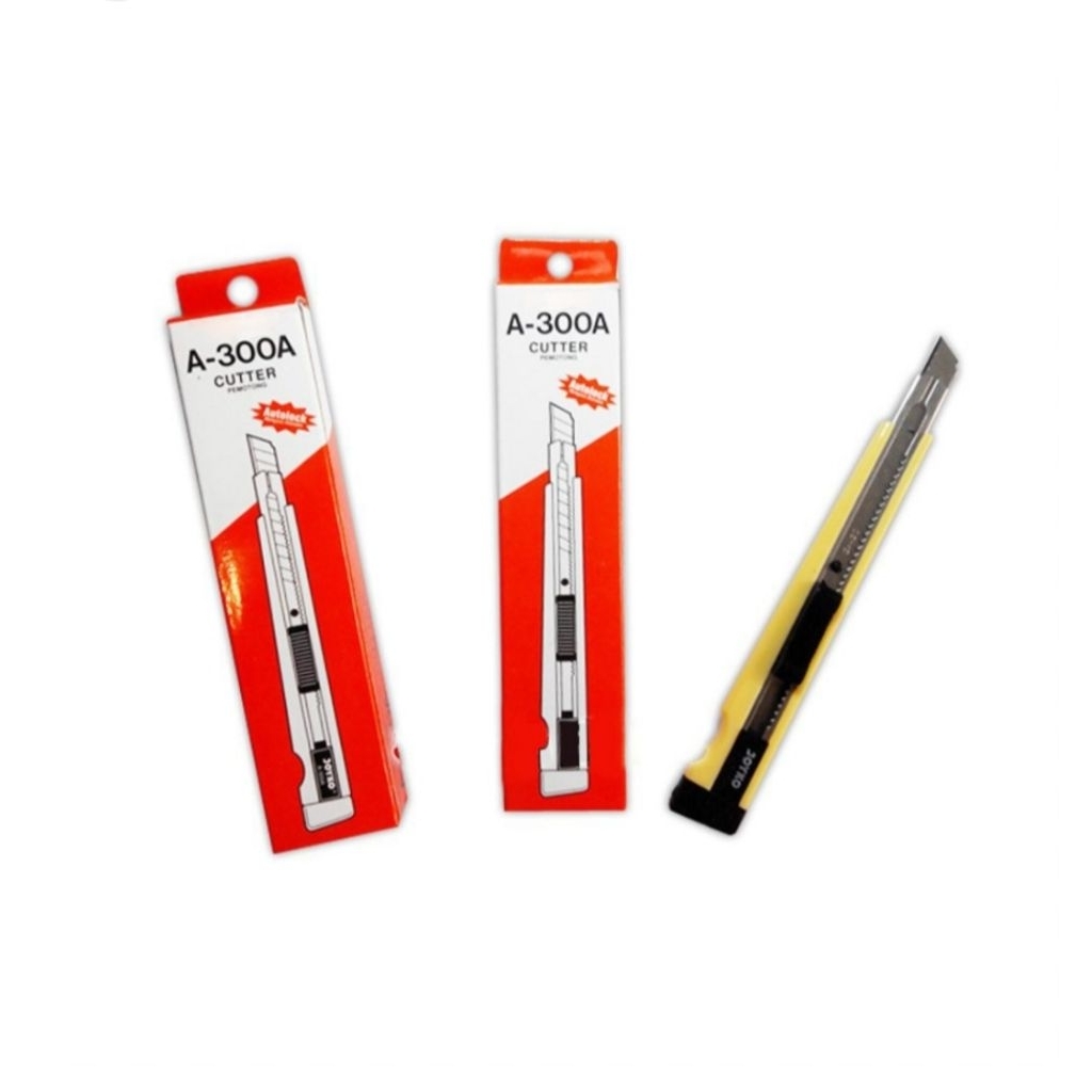 

Cutter pisau kater alat pemotong squezy A-300A