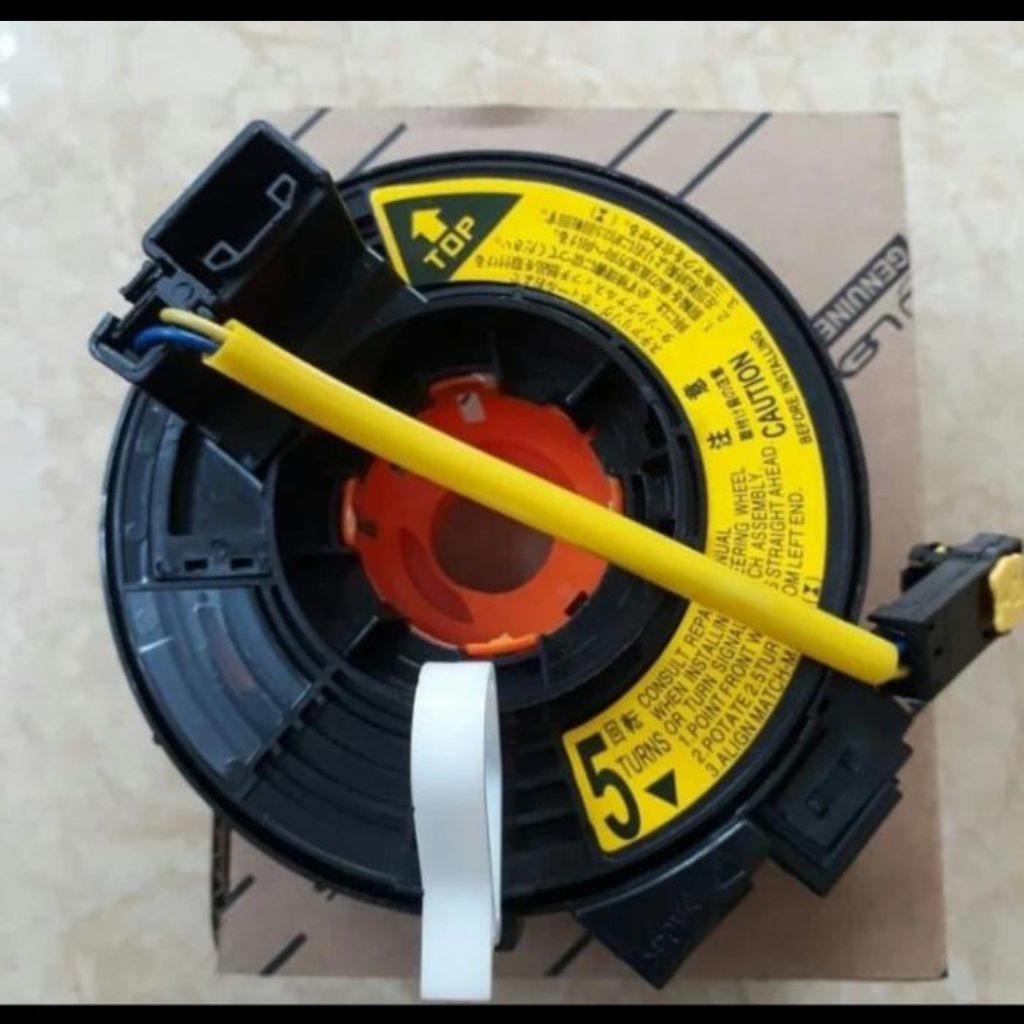 cable sub assy kabel spiral klakson all new avanza veloz rush agya 84306-b1010