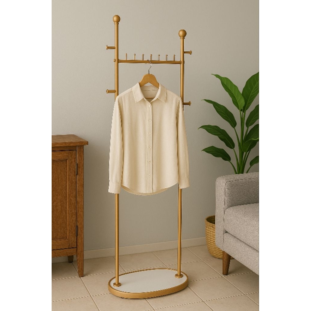 GAWANG ESTETIK / GAWANG UNTUK FOTO PRODUK / Standhanger estetic gold premium / OBRAL GAWANG MURAH / 