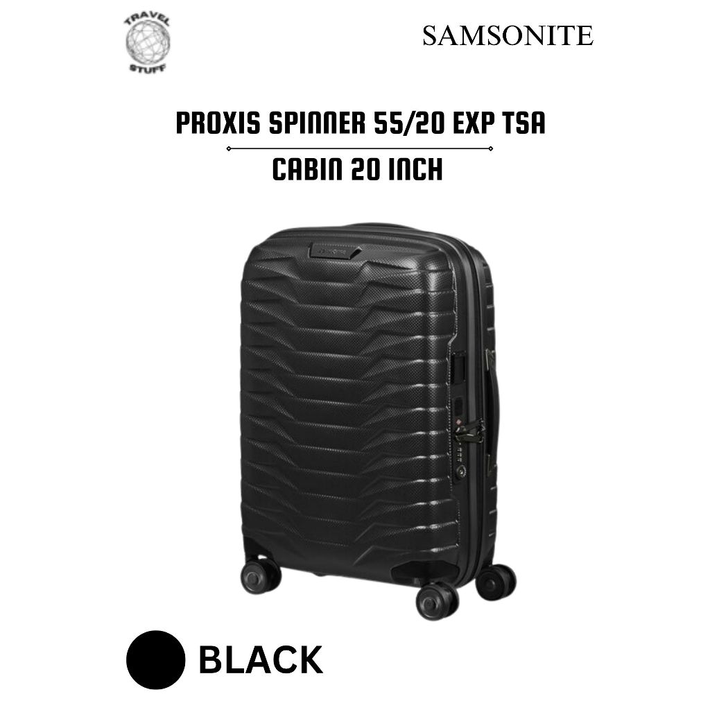 Samsonite Proxis Spinner Hardcase 20 Inch - Original