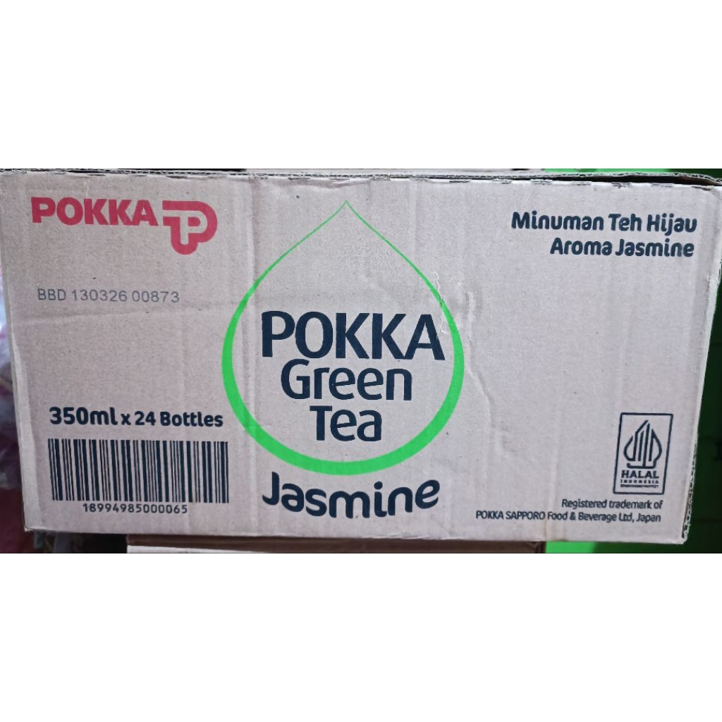 

Pokka green tea jasmine botol