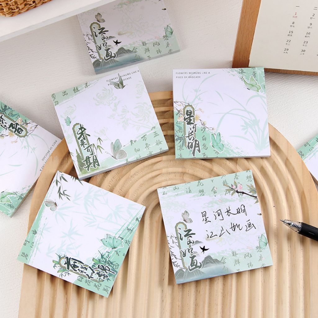 

Buku catatan/memo CAPYBARA/PANDA/SANRIO/BAMBU