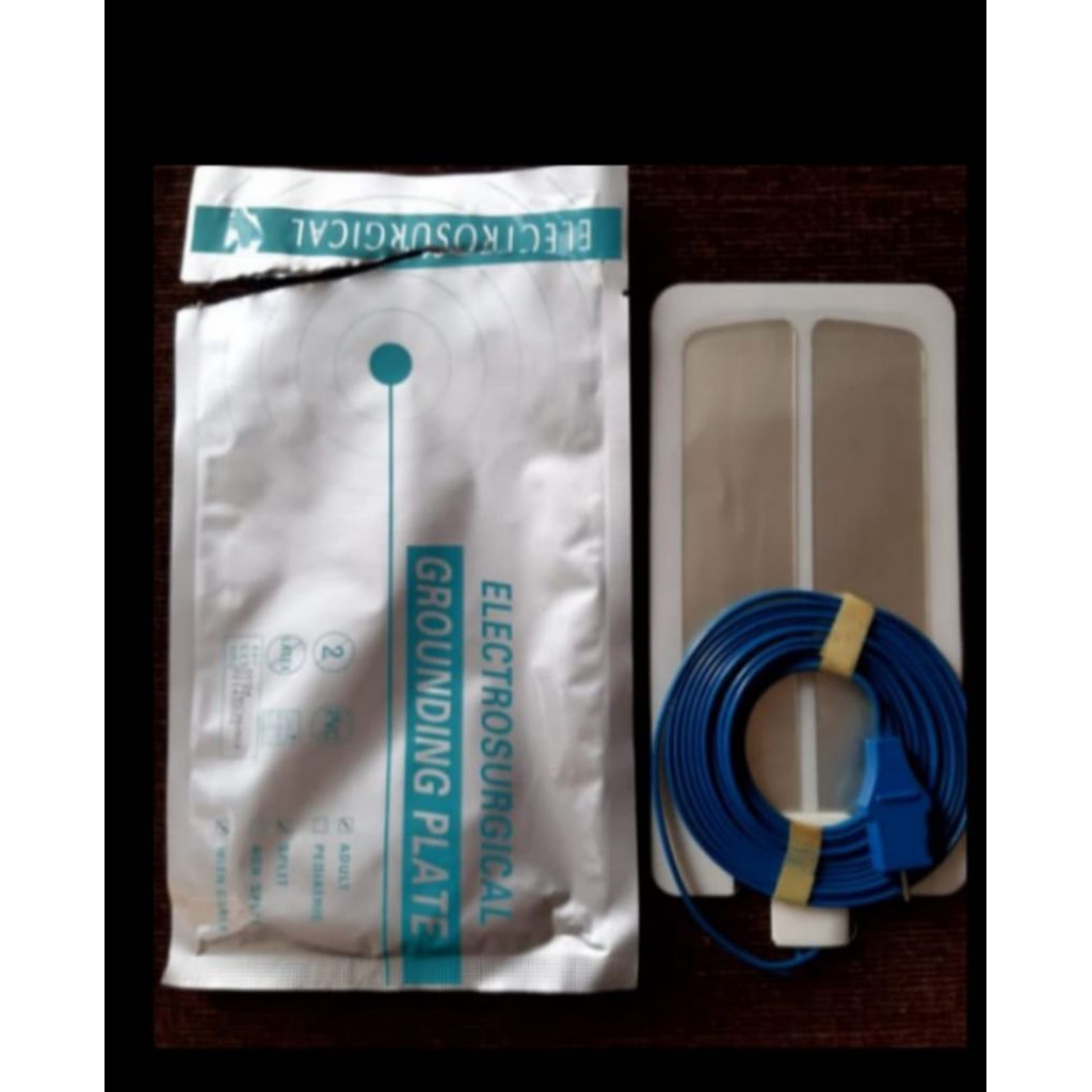 Disposable Grounding Plate Bipolar with Cable
