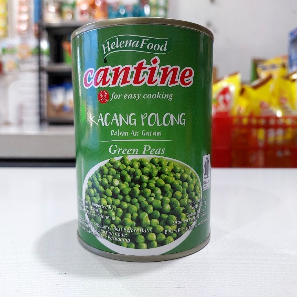 

Helena Food Cantine Kacang Polong 397gr