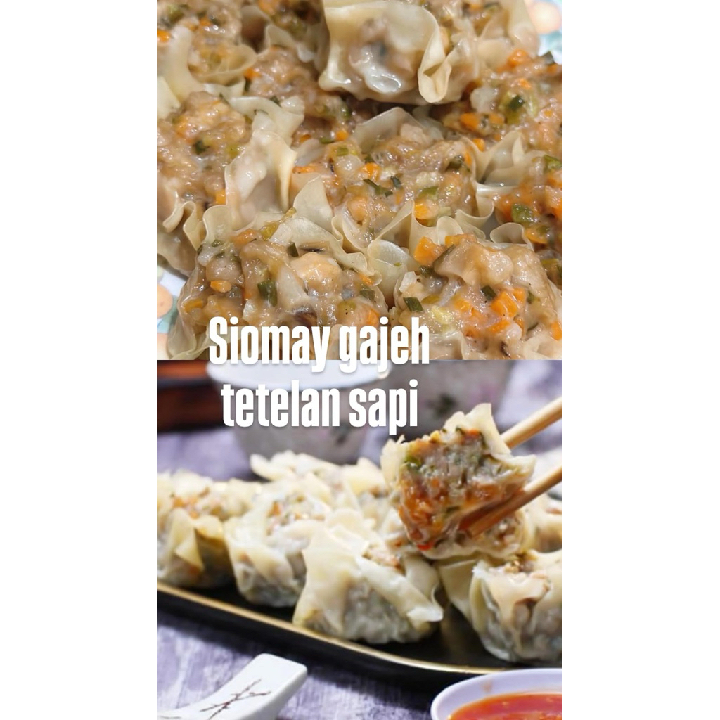 

SIOMAY TETELAN SAPI , SIOMAY FROZEN FOOD SOMAY DIMSUM