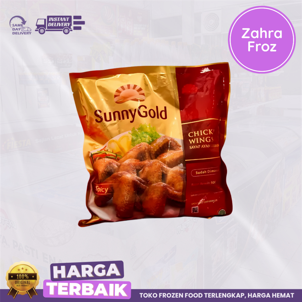 

SUNNY GOLD SPICY WINGS 500 G