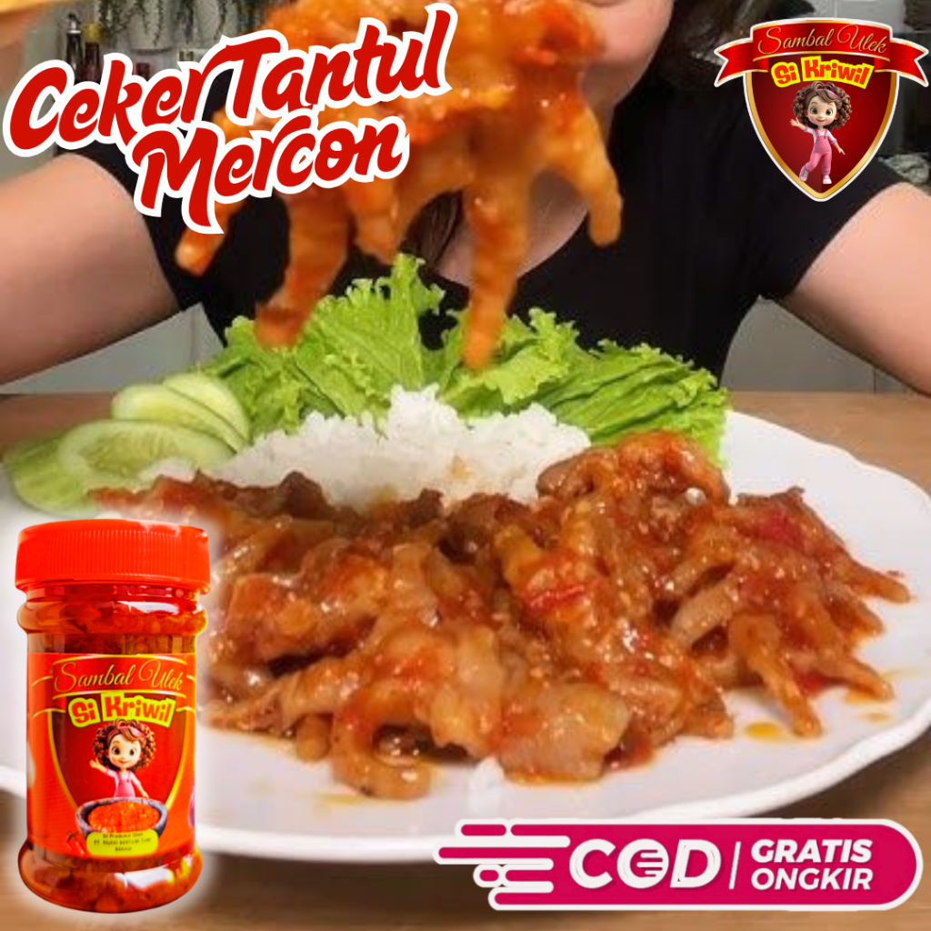 

Ceker Tanpa Tulang Mercon Pedas Gila – Siap Makan, Empuk, Super Nendang!