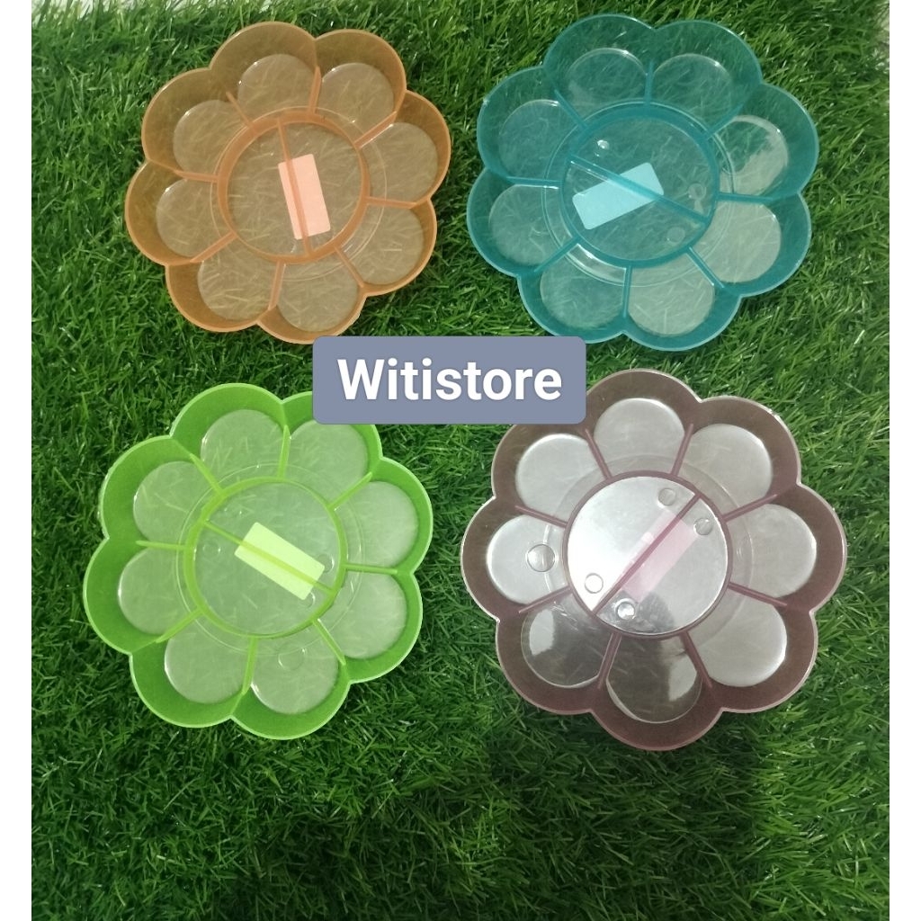 

Piring Cat air sakura/piring lukis cat air/ wadah cat lukis