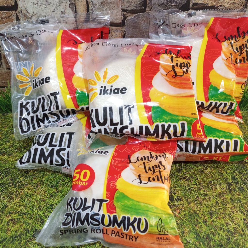 

Kulit dimsum original 8cm Ikiae isi 50