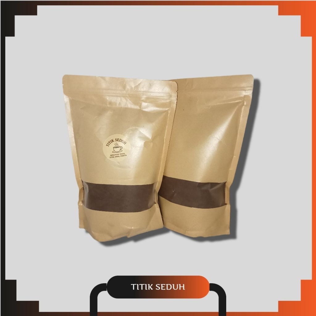 

( TERLARIS ) 1500 g "Kopi Bubuk Hitam Super Pekat ~ Cocok untuk warung & Rumah