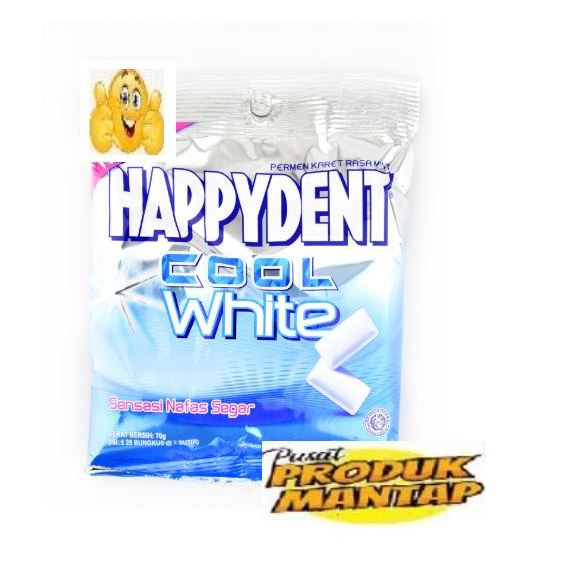 

Permen Happydent Cool White Bag / Candy Happy Dent Bag