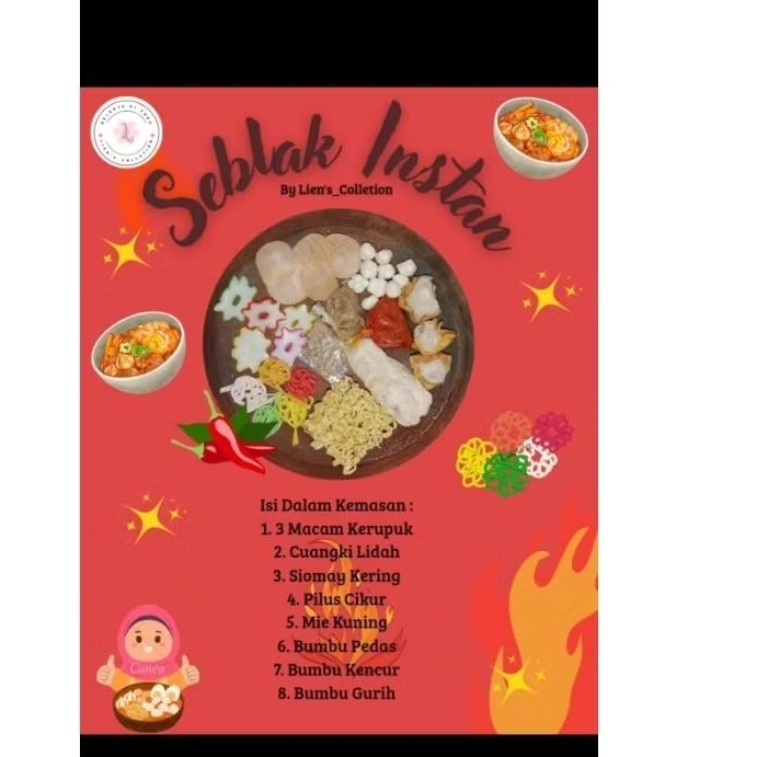 

paket seblak instan