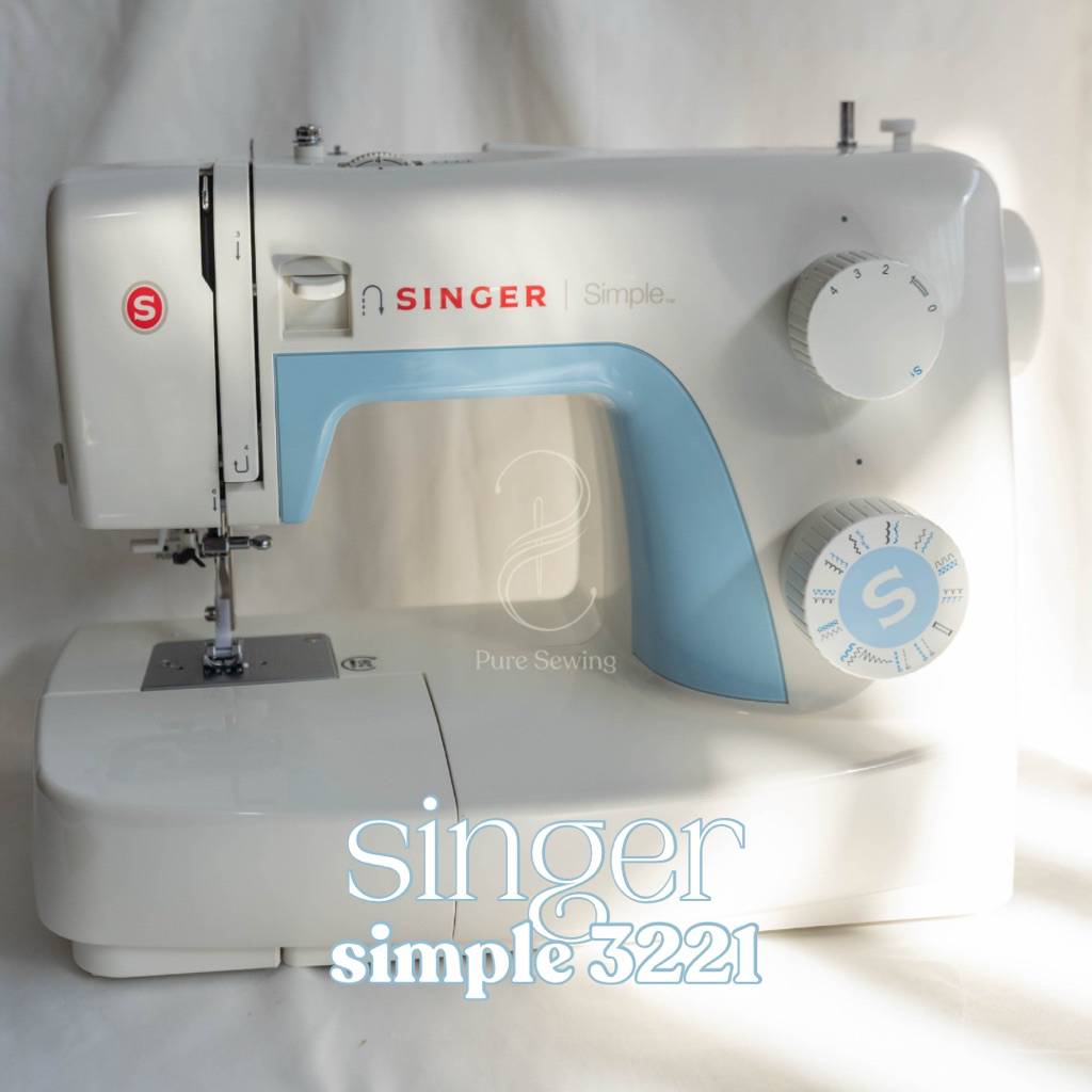Mesin Jahit Portable 3221 Singer Simple / Mesin Jahit Pemula / Mesin Jahit Portable / Mesin Jahit Si