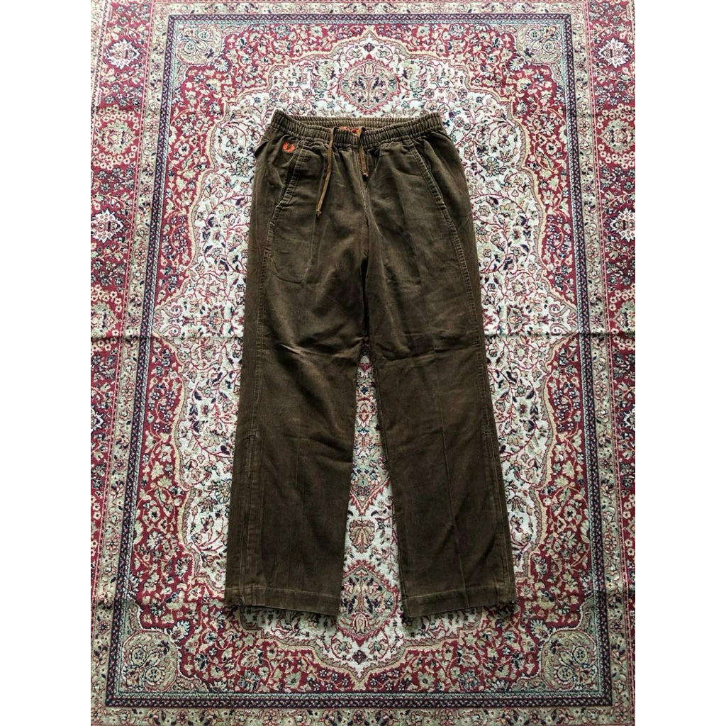Celana Fred perry corduroy relaxed pants Fred Perry England HG084