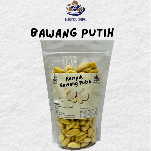 

KERIPIK BAWANG PUTIH 100g – Camilan Sehat, Gurih, Renyah & Aromatik