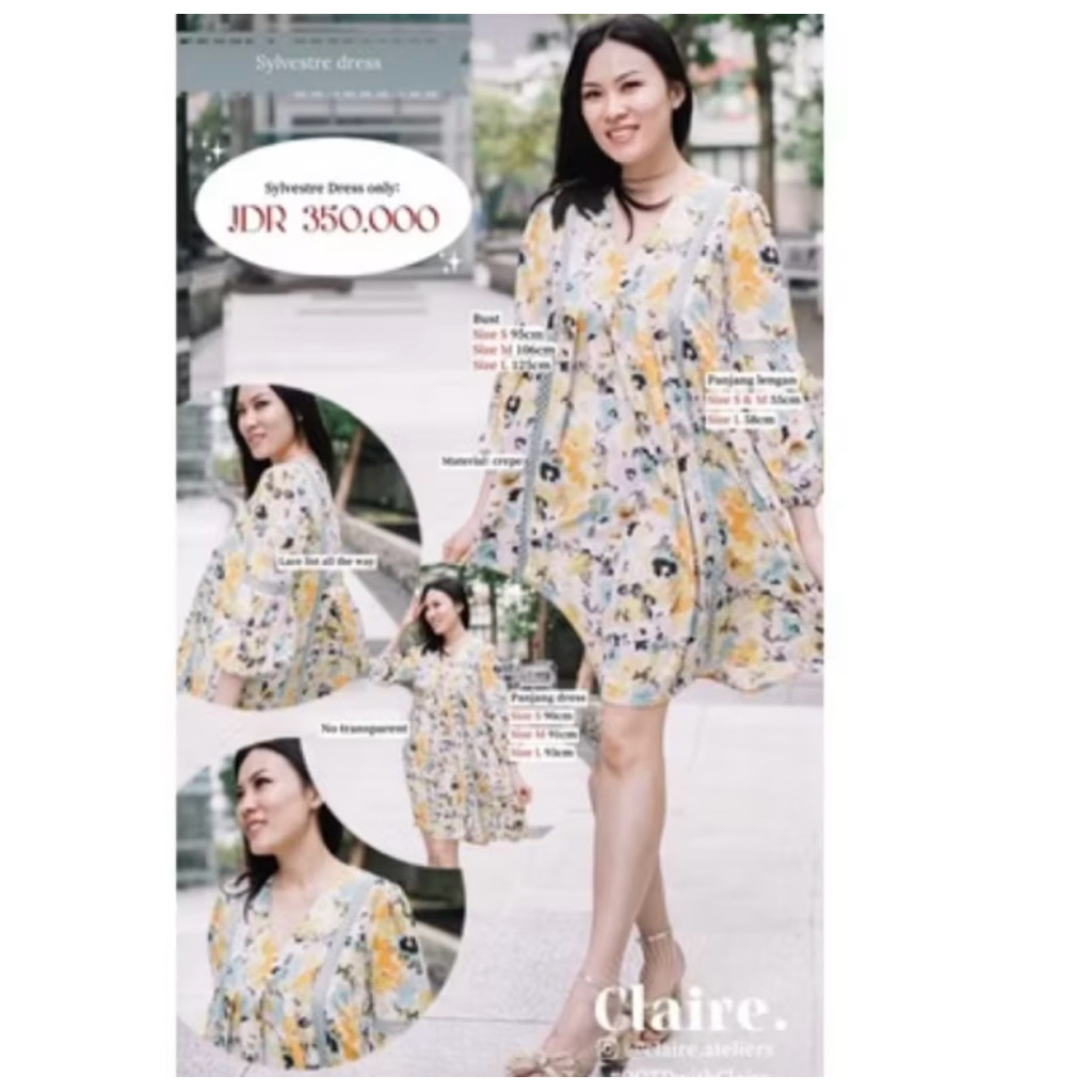 Dress Claire by Cynthia Tan