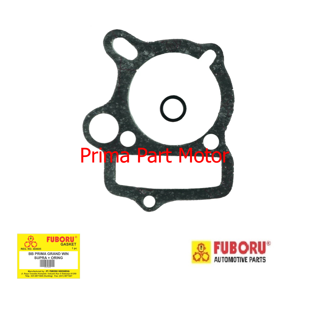 PAKING BLOK BORING HONDA PRIMA GRAND WIN + ORING FUBORU