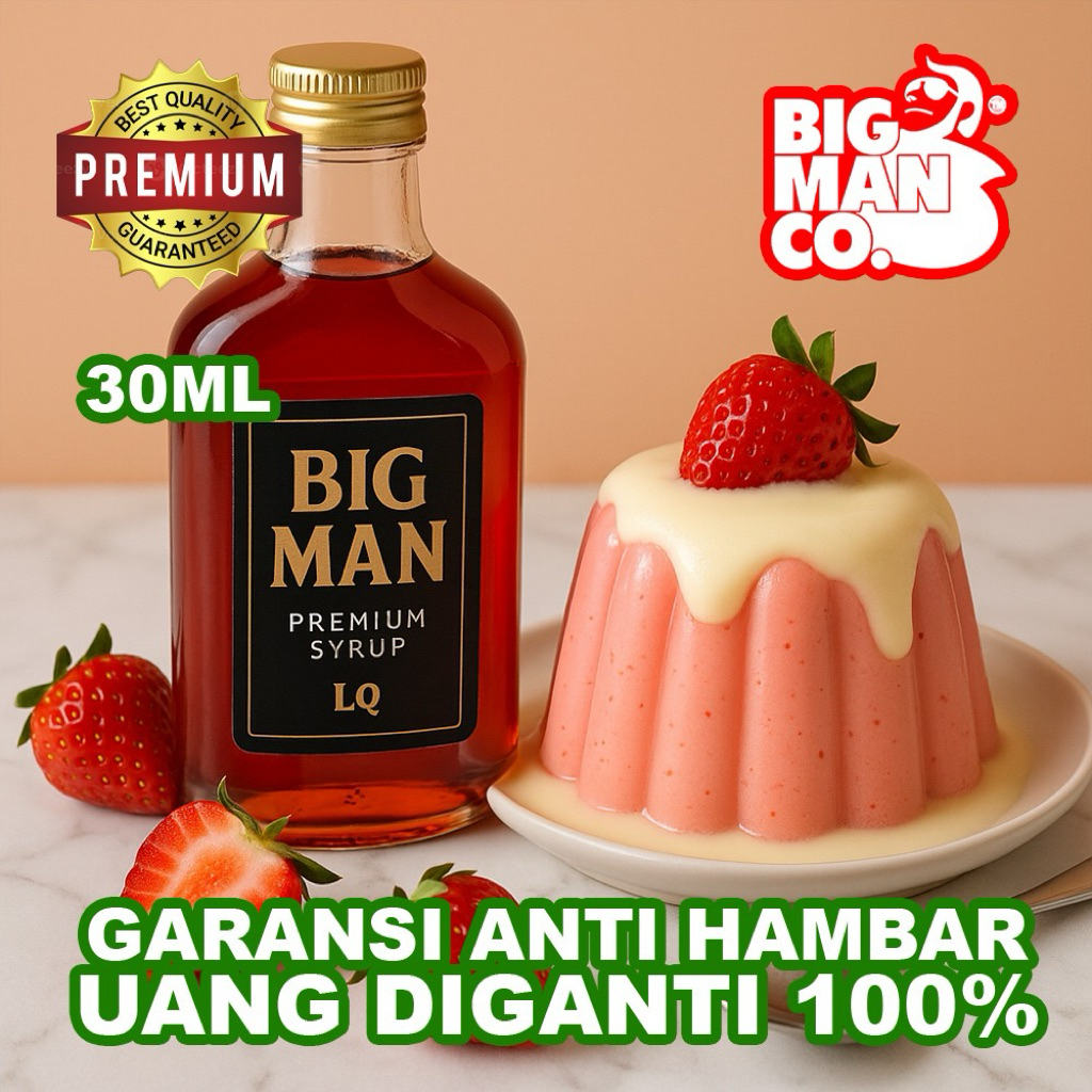 

BISA COD - SIRUP KEBUL BIGMAN NOL NC BERGARANSI 30 OZ RASA PUDDING SERIES (CREAMY)