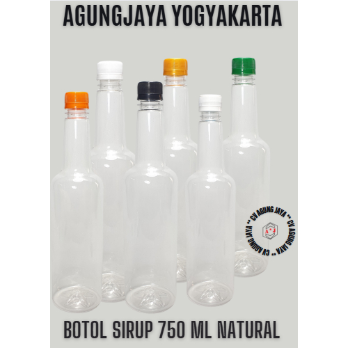 Botol Pet 750 Ml Kotak Davin Natural Tutup Sanno / Tutup Pocari /  Botol Plastik / Botol Pet Food / 