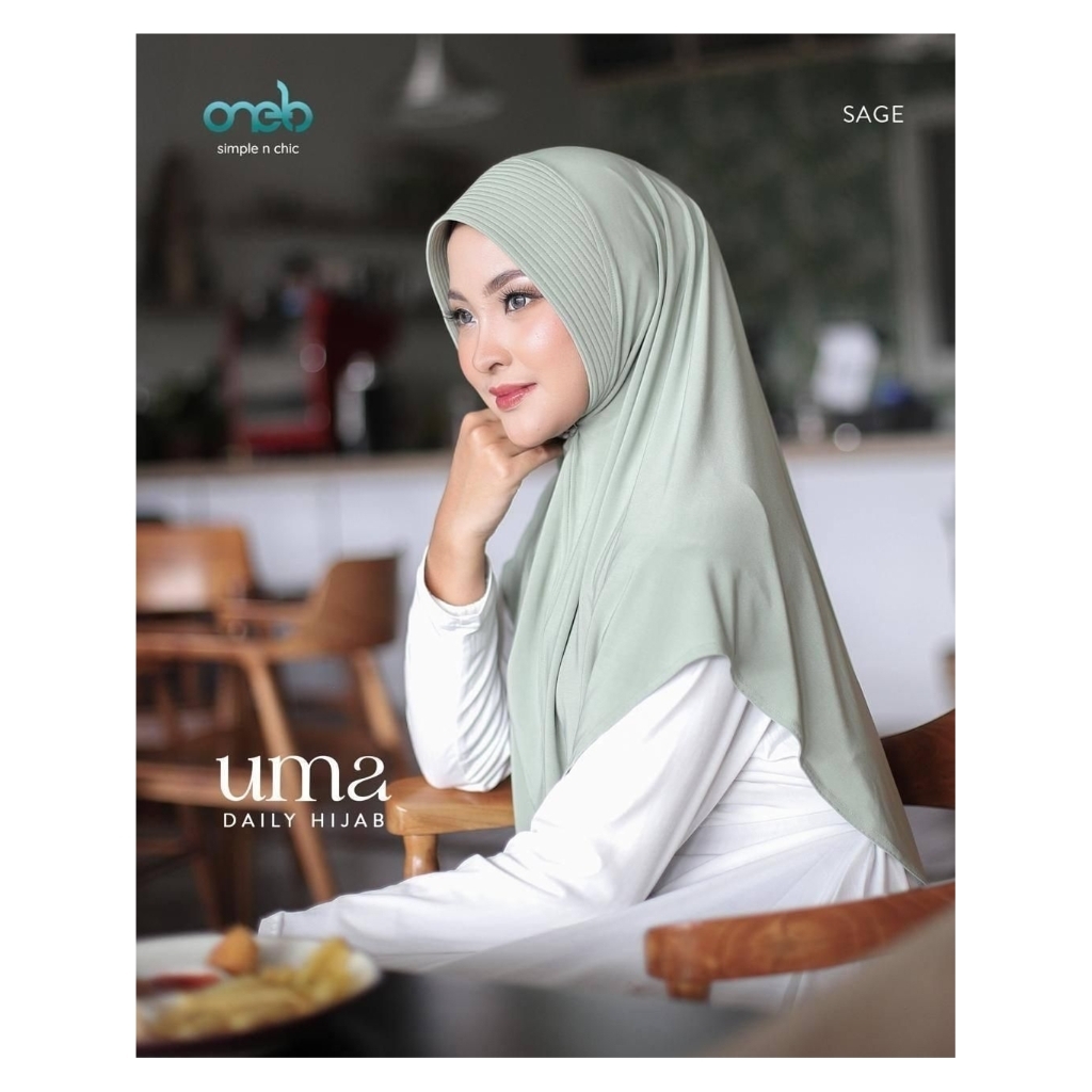Daily Hijab UMA Large by Oneto | hijab oneto | hijab daily | Daily Hijab | hijab Branded
