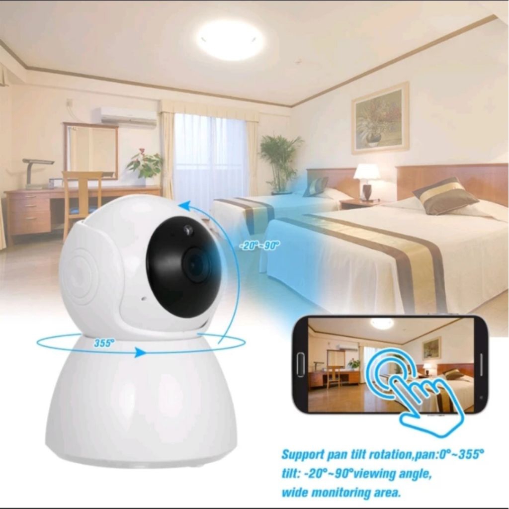 CCTV SNOWMAN IP CAMERA WIRELESS V380V380PRO WIFI FULL HUD -hanya cctv